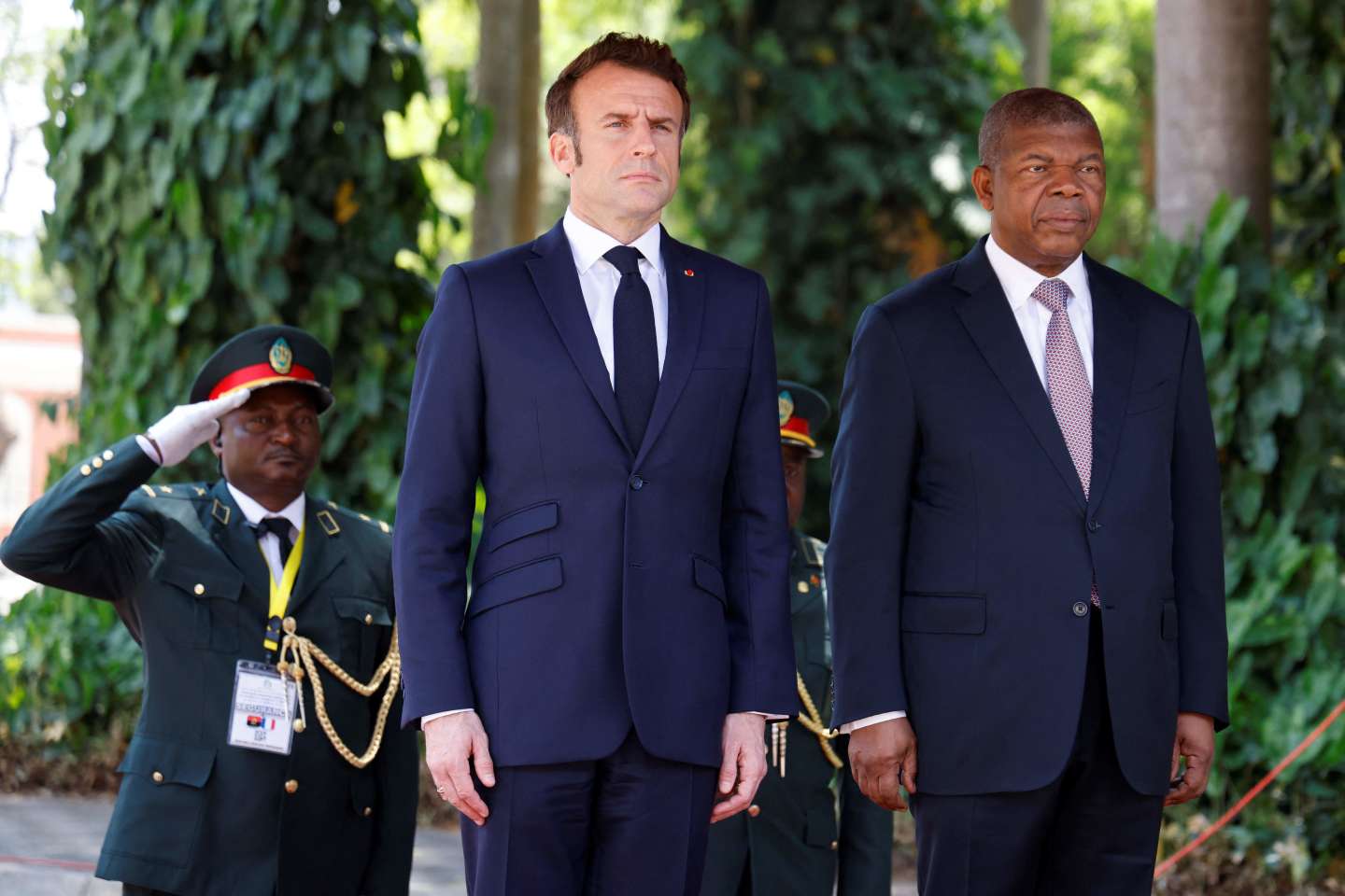 Macron pushes stronger economic ties in Angola
